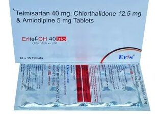 Eritel CH Trio 40mg/5mg/6.25mg Tablet