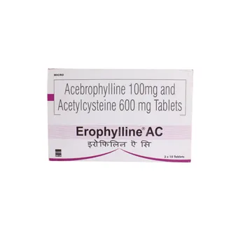 Erophylline AC 100mg/600mg Tablet