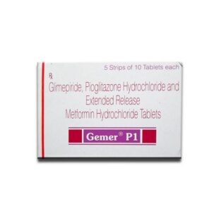 Gemer P 1 mg Tablet (10 Tab)