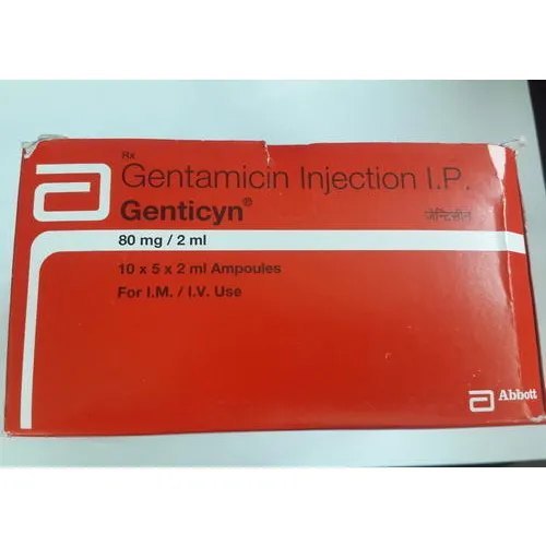 Genticyn 80mg Injection - Image 3