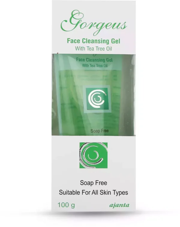 Gorgeus Face Cleansing Gel with Tea Tree Oil | Soap-Free - Image 4