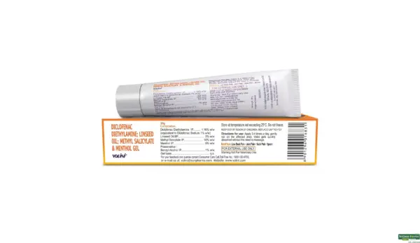 Volini Pain Relief Gel 50gm - Image 3