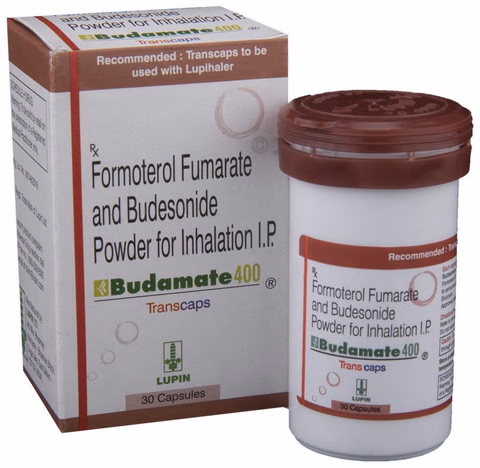 Budamate 400 Transcaps 1*30