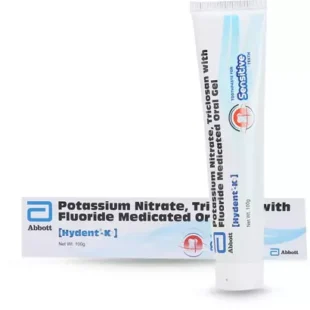 Hydent-K Medicated Oral Gel with Fluoride | Toothpaste for Sensitive Teeth