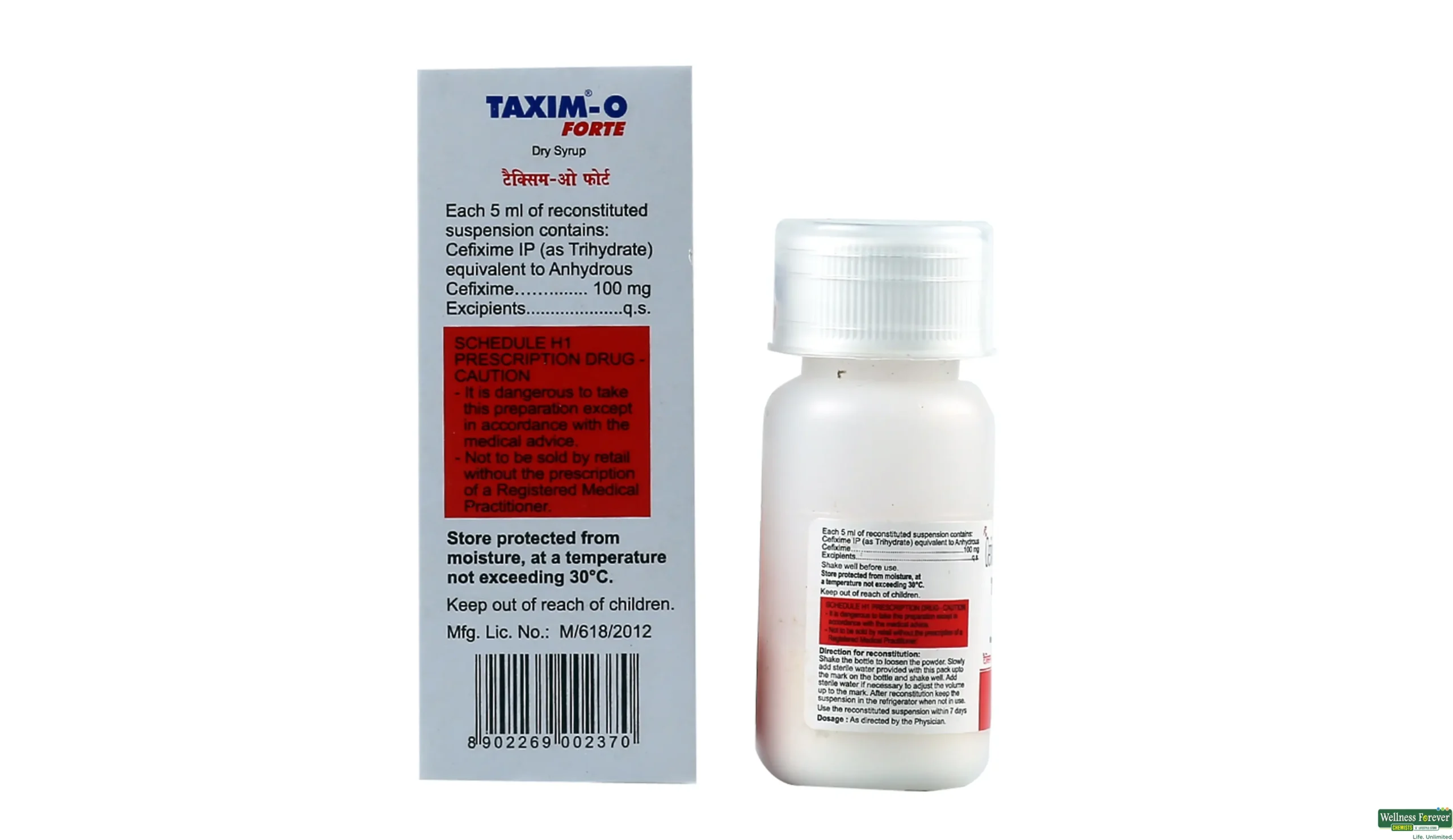 Taxim-O Forte Dry Syrup - Image 3