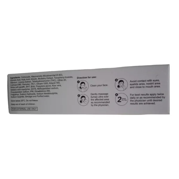 Ilumax Ultra Advanced Skin Brightening Cream - Image 2