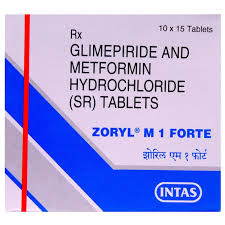 Zoryl M 1 Forte Tablet PR 1*15