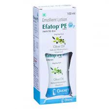 Efatop PE Lotion with Olive Oil & Vitamin E | Moisturises the Skin 100ML