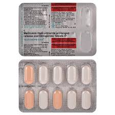 Gluconorm-VG 0.5mg/500mg/0.2mg Tablet SR