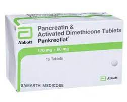 Pankreoflat 170mg/80mg Tablet