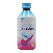 Digecaine Oral Gel Fruit Punch Sugar Free