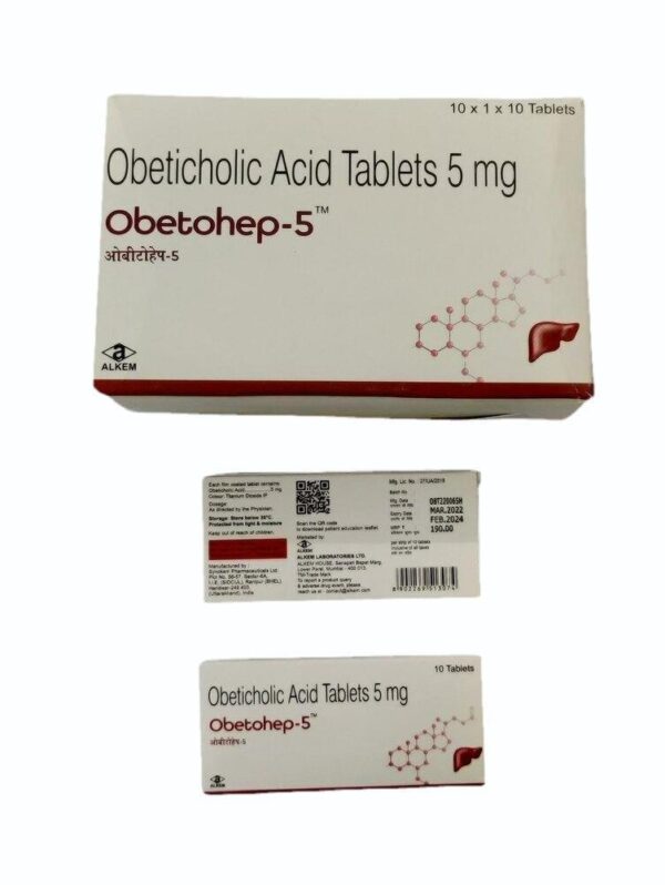 Obetohep 5mg Tablet - Image 3