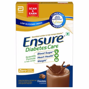 ENSURE Diabetes Care Chocolate (375 g) (Refill Pack)
