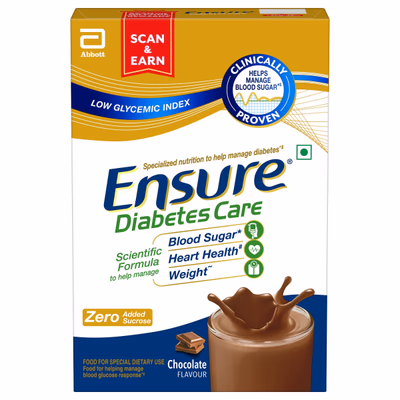 ENSURE Diabetes Care Chocolate (375 g) (Refill Pack)