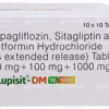 Lupisit DM 10mg/1000mg/100mg Tablet ER