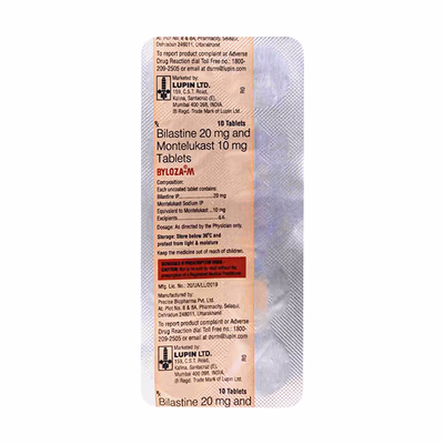 Byloza M 20mg/10mg Tablet