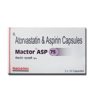 Mactor Asp 75 mg Capsule 1*10