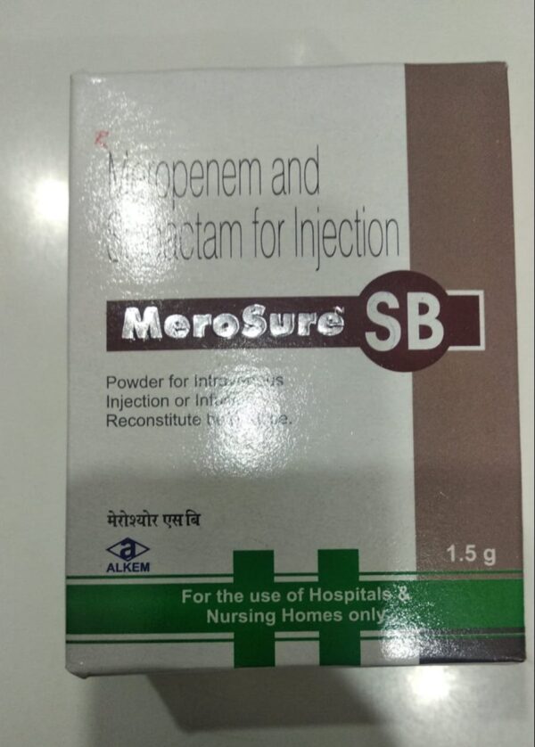 Merosure SB 1000mg/500mg Injection - Image 3