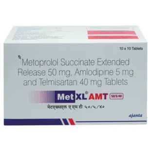 Met XL Amt 50/5/40 Tablet ER