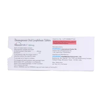 Minirin Melt 60mcg Tablet MD - Image 6