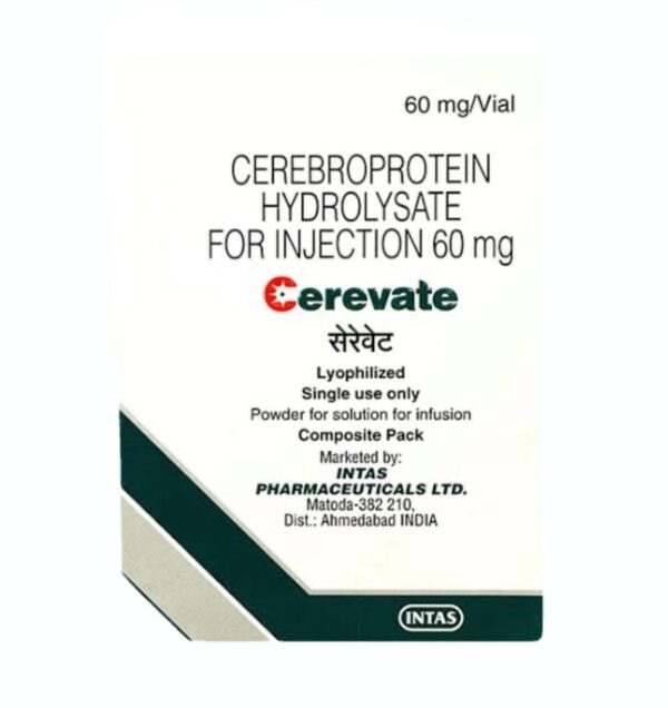 Cerevate 60mg Injection - Image 4