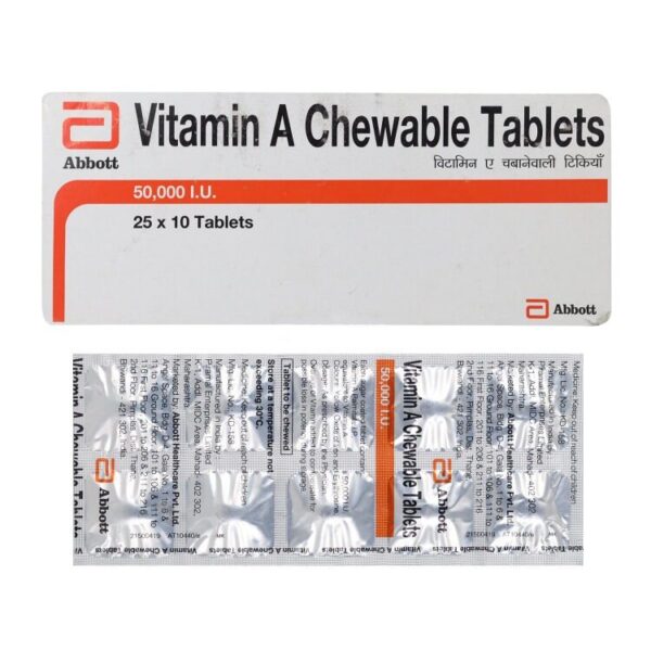 Vitamin A Chewable Tablet - Image 3
