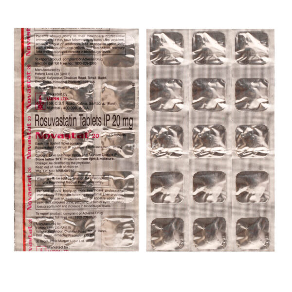 Novastat 20 Tablet - Image 2