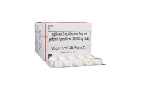 Voglinorm GM Forte 2 Tablet SR - Image 2