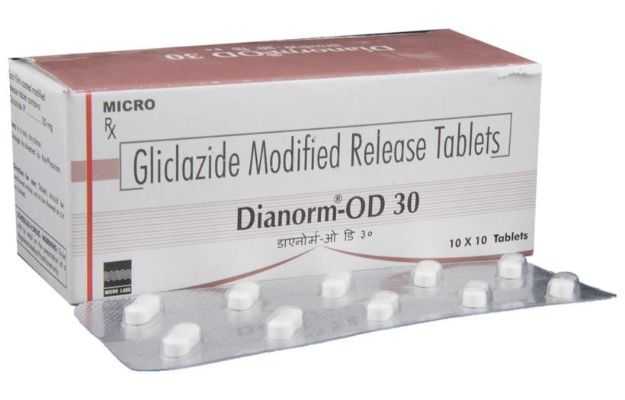 Dianorm-OD 30 Tablet MR