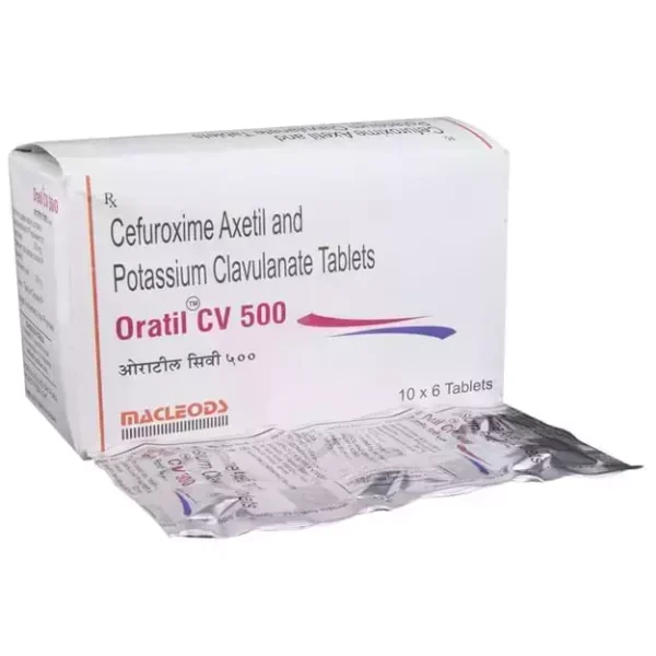 Oratil CV 500 Tablet - Image 3