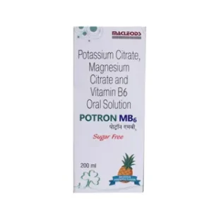 Potron MB6 Oral Solution Delicious Pineapple Sugar Free