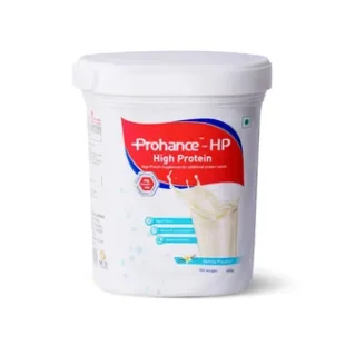 Prohance-HP High Protein Supplement for Muscles, Tissues & Digestion | Flavour Vanilla