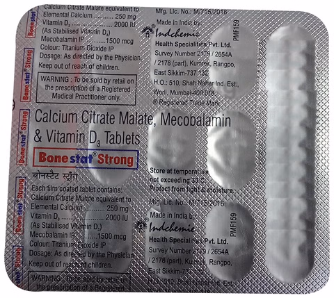 Bonestat Strong Tablet 1*15 - Image 4
