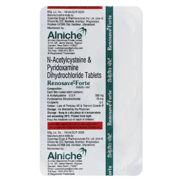 Renosave-Forte Tablet - Image 2