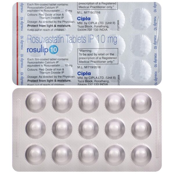 Rosulip 10 Tablet - Image 2