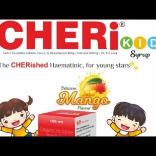Cheri Kid Mango Flavour Syrup 100 ml