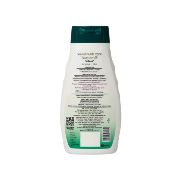 Selsun Suspension Anti Dandruff Shampoo | Hair Care - Image 4
