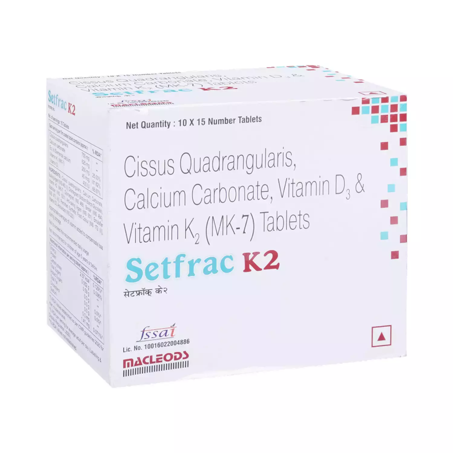 Setfrac K2 Tablet 1*15