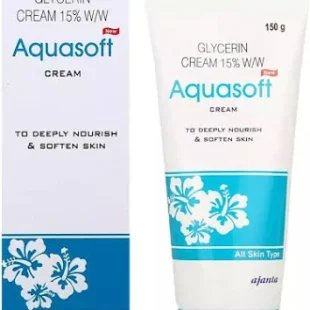 Aquasoft Moisturising Cream | 150gm | Nourishes & Softens the Skin | For All Skin Types | Paraben-Free