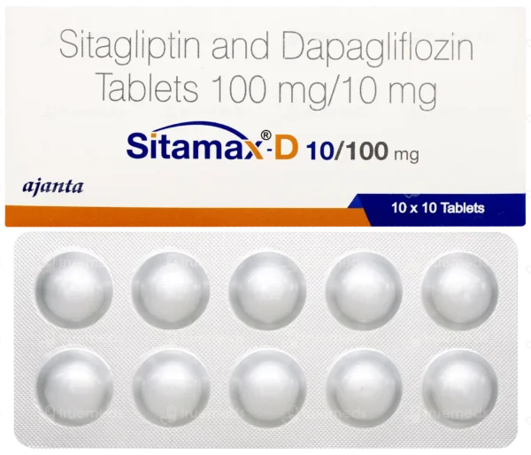 Sitamax D 10mg/100mg Tablet - Image 2