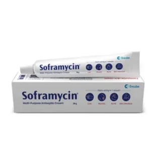 Soframycin Multi-Purpose Antiseptic Cream for Cuts, Wounds, Burns & Skin Infections