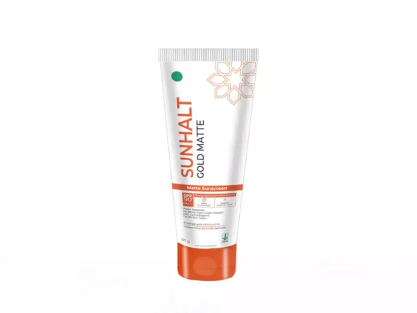 Sunhalt Gold Matte Spf 90 Pa+++ Sunscreen Gel 50gm