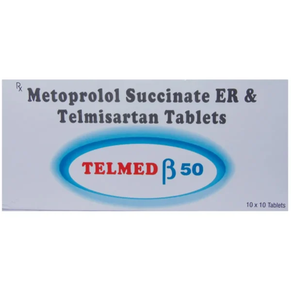 Telmed Beta 50 Tablet