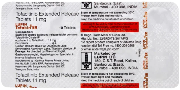 Lupin Tofakin Tablet ER - Image 2