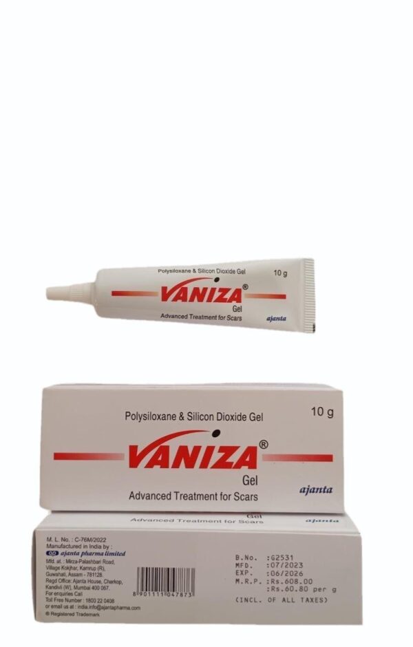 Vaniza Polysiloxane & Silicone Dioxide Gel | For Scars - Image 3