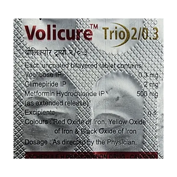 Volicure Trio 2/0.3 Tablet ER