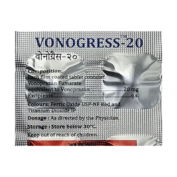 Vonogress 20mg Tablet - Image 2