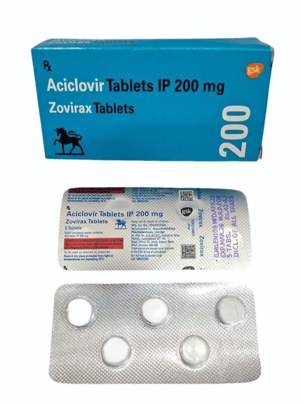 Zovirax 200 Tablet