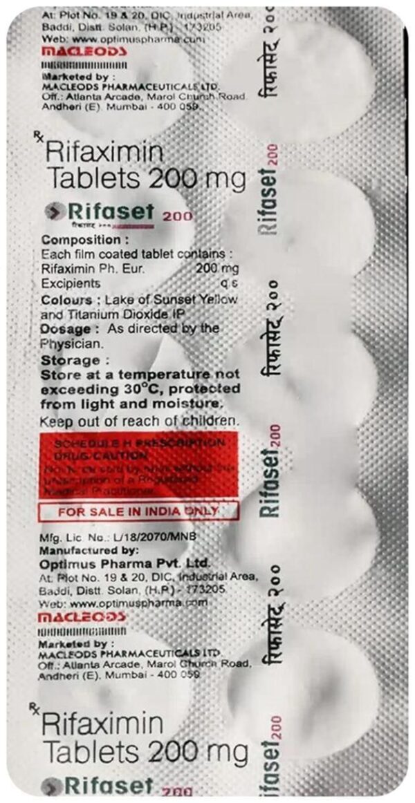 Rifaset 200 Tablet