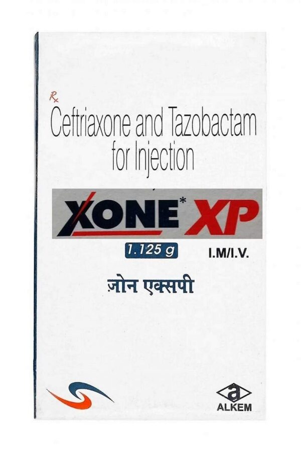 Xone XP 1000mg/125mg Injection